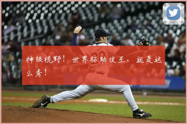 神级视野！世界杯助攻王，就是这么秀！